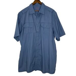 Boulder Creek Trading Company Men's Short Sleeve Button-Down Shirt Size 2XL Tall